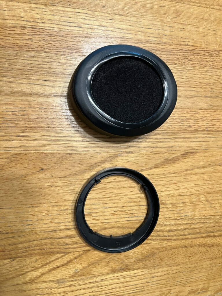 New ear pad with ring that we exposed