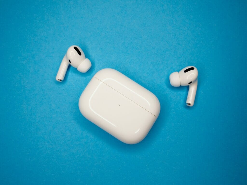 Airpod Pros outside of their case