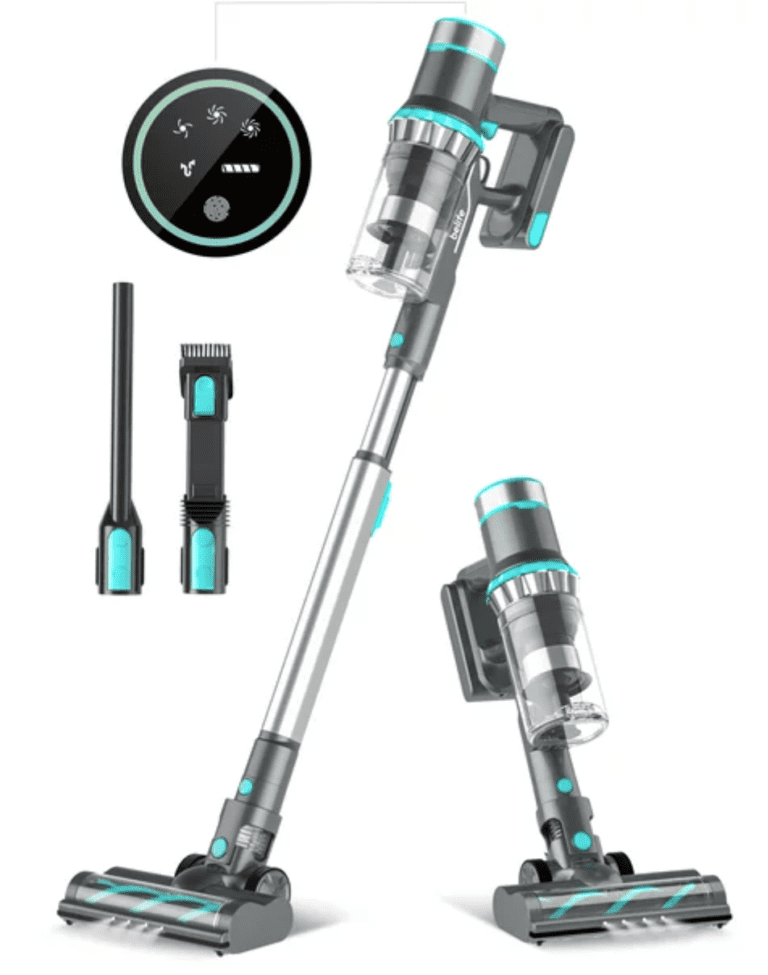 BeLife V11 in upright and handheld orientations