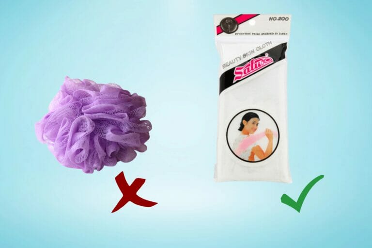 Why your loofah is bad and gross and what to get instead